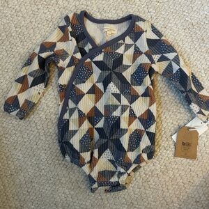 Geometric Patterned Grayson Collective one piece